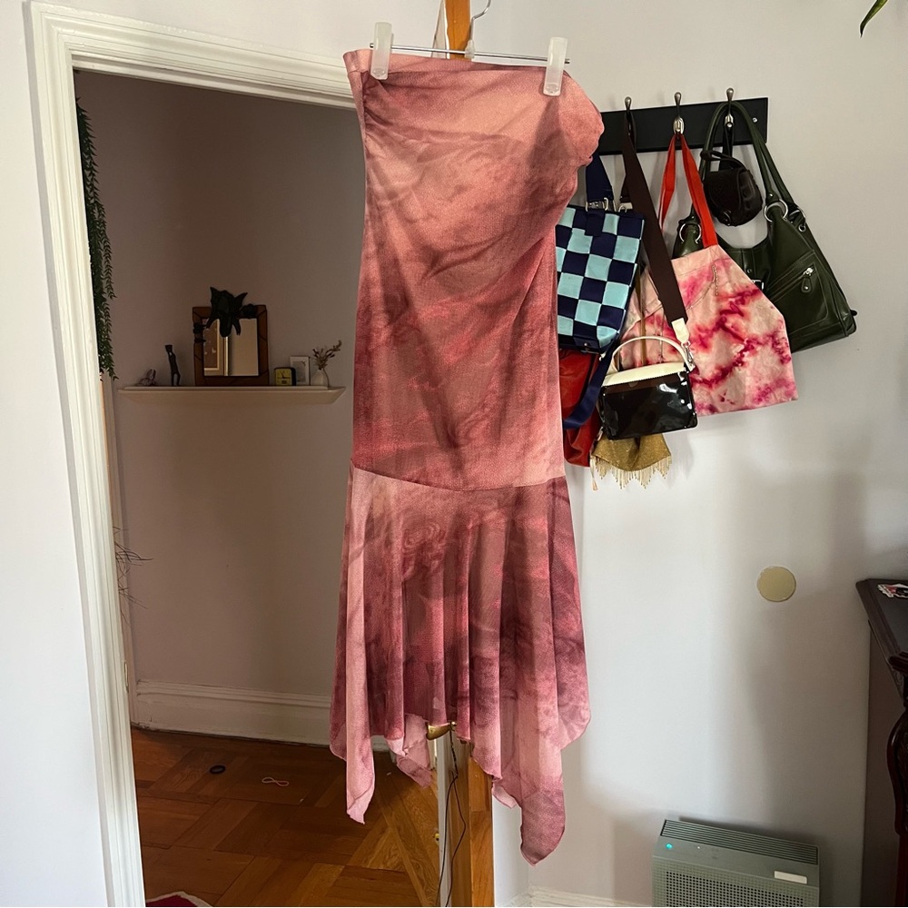 Y2K Fairycore Asymmetrical Tube Dress